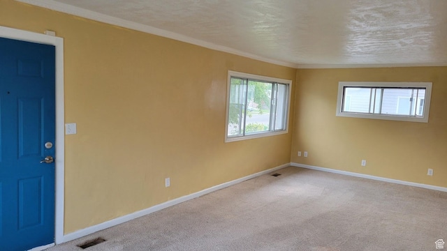 902 W 500 N, Provo, UT 84601 - unfurnished room with baseboards, carpet, and crown molding
