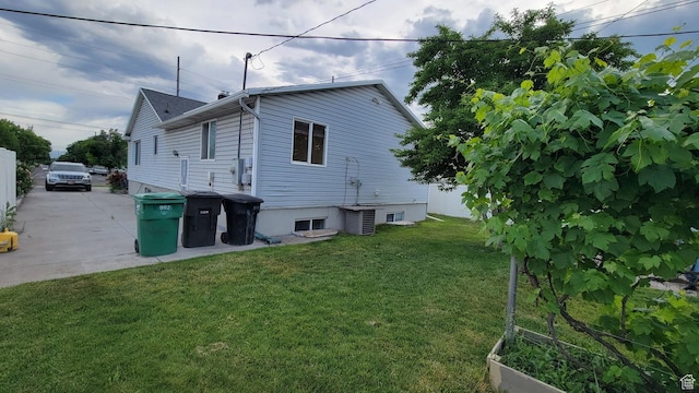 902 W 500 N, Provo, UT 84601 - rear view of house featuring a lawn and central AC unit