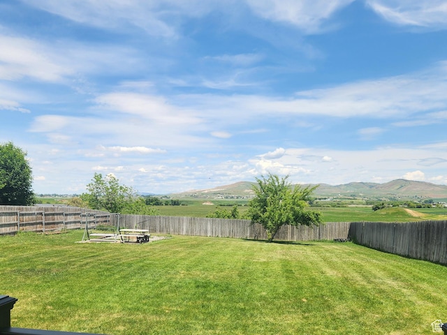 139 E 100 N, Franklin, ID 83237 - view of yard featuring a mountain view