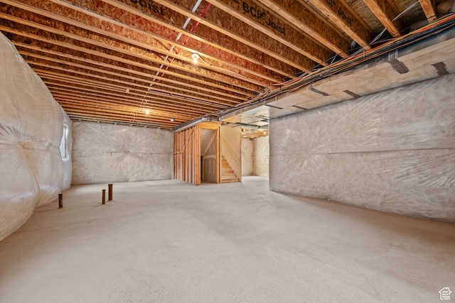 10685 S Dielsdorf Rd E, Sandy, UT 84092 - view of unfinished basement