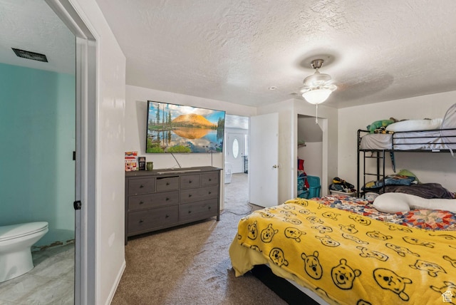 8043 W Hi Country Rd S, Herriman, UT 84096 - carpeted bedroom with a textured ceiling