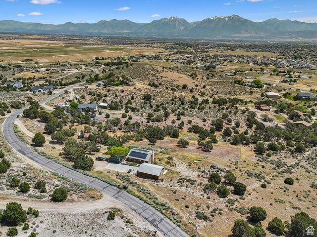 8043 W Hi Country Rd S, Herriman, UT 84096 - overview of rural landscape featuring a mountain backdrop and a desert landscape