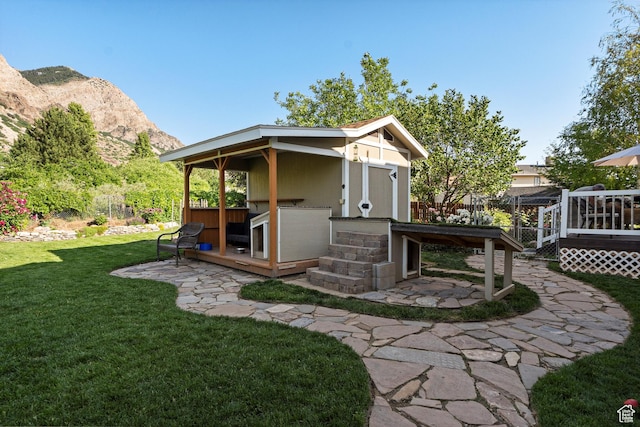 963 E 1275 N, Ogden, UT 84404 - view of outdoor structure featuring a mountain view
