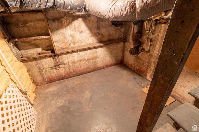 3219 Pingree Ave, Ogden, UT 84401 - basement view of concrete floors
