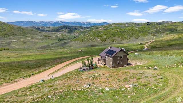 359 Parkview Rd, Coalville, UT 84017 - aerial view of sparsely populated area featuring a mountain backdrop