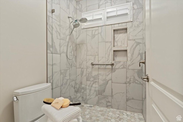 1784 E Ellerbeck Ln, Draper, UT 84020 - bathroom with toilet and tiled shower