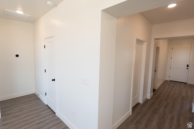 336 W Rosie Loop Unit 45W, Cedar City, UT 84721 - corridor featuring wood finished floors and recessed lighting