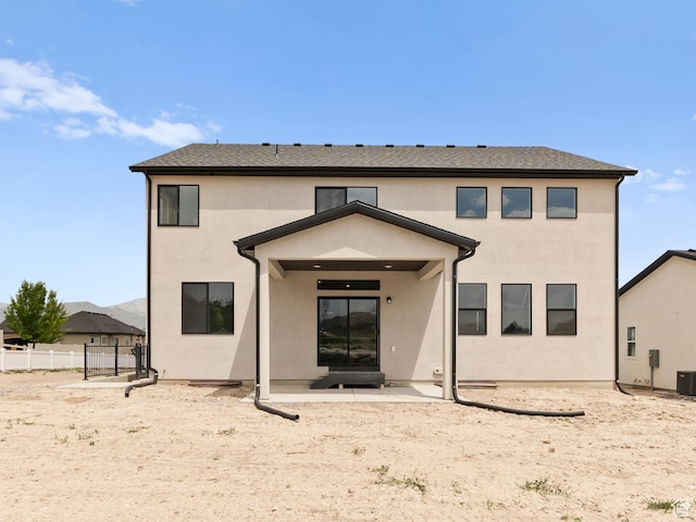 1597 N Cozy Ln Unit 14, Saratoga Springs, UT 84045 - rear view of house with a patio area and stucco siding
