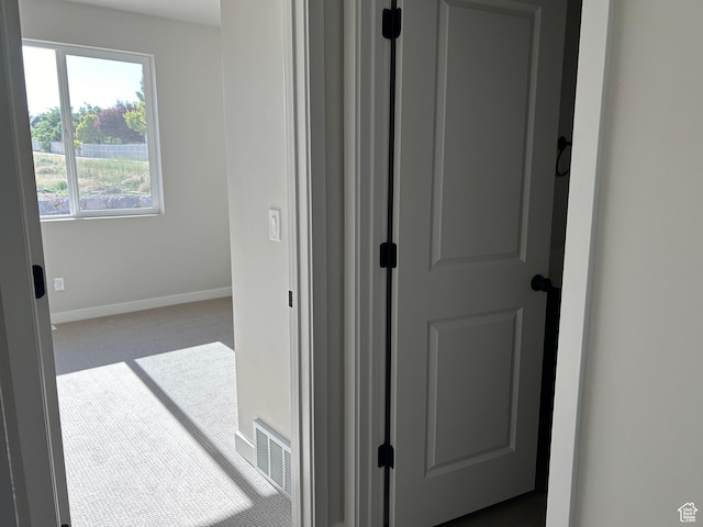 1597 N Cozy Ln Unit 14, Saratoga Springs, UT 84045 - hallway featuring carpet and baseboards