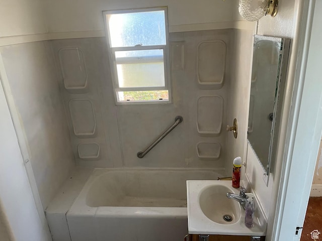 396 W 400 N, Manti, UT 84642 - bathroom with vanity and shower / washtub combination