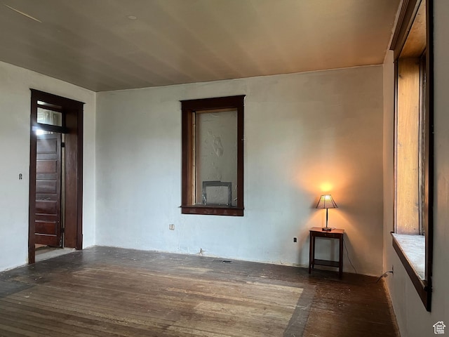 396 W 400 N, Manti, UT 84642 - spare room featuring hardwood / wood-style floors