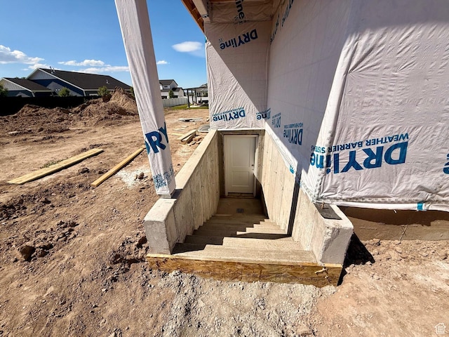 572 S 1340 E, Payson, UT 84651 - entry to storm shelter