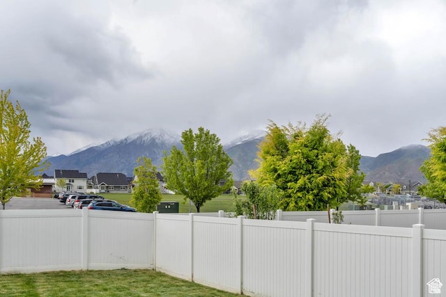 873 S Sunflower Ln W, Mapleton, UT 84664 - view of yard with a mountain view and a residential view