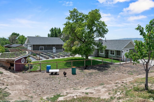 383 N 835 E, Lindon, UT 84042 - back of property with a shingled roof
