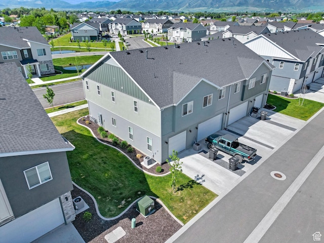 1230 W 1820 S, Logan, UT 84321 - aerial view of residential area featuring mountains