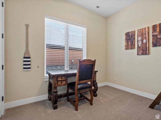 5943 E Big Horn Pkwy, Eden, UT 84310 - office area featuring light colored carpet and baseboards