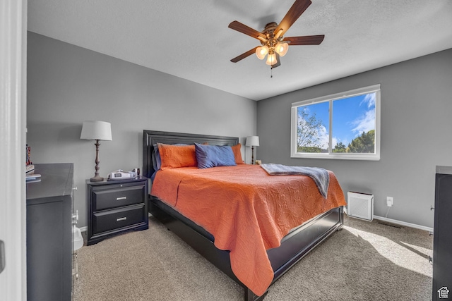 5419 S 4125 W, Roy, UT 84067 - bedroom with carpet, baseboards, and a ceiling fan