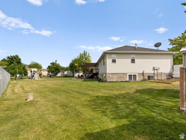 1046 W 370 N, Hyrum, UT 84319 - rear view of house featuring central air condition unit