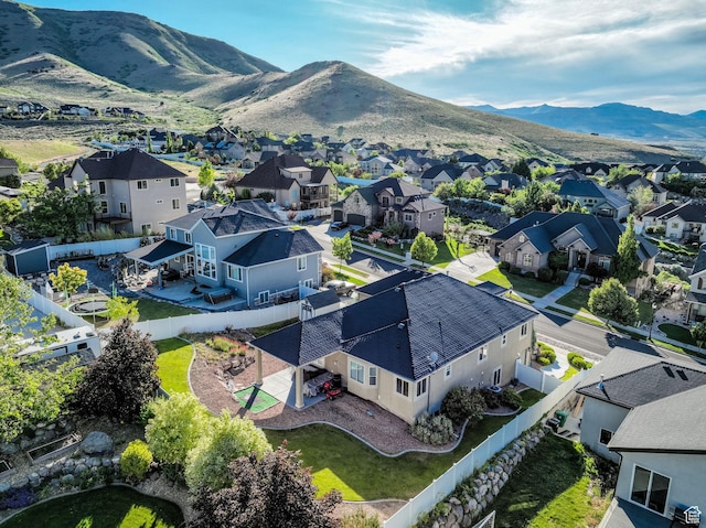 14789 S Briar Park Rd W, Herriman, UT 84096 - aerial view of residential area featuring mountains
