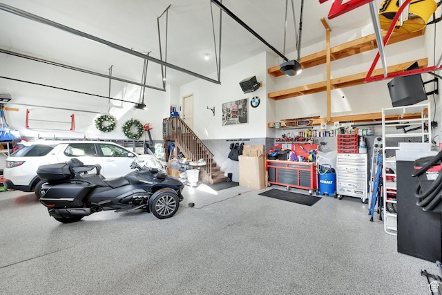 14789 S Briar Park Rd W, Herriman, UT 84096 - garage featuring a garage door opener