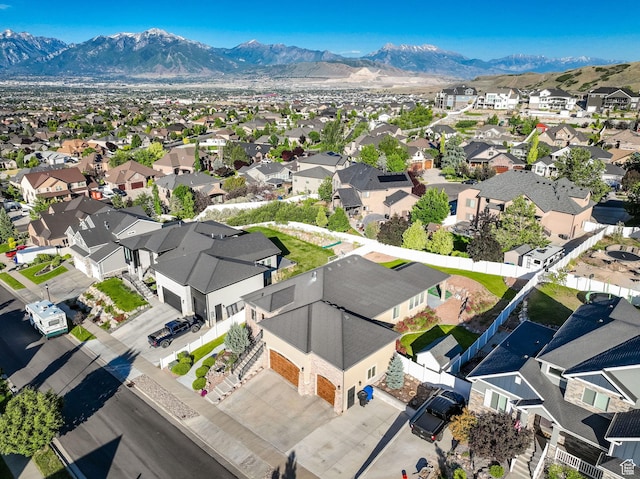 14789 S Briar Park Rd W, Herriman, UT 84096 - aerial view of residential area with a mountainous background