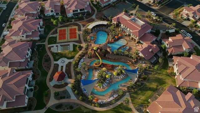 3780 Arcadia Dr Unit 53, Santa Clara, UT 84765 - aerial view of property and surrounding area with nearby suburban area