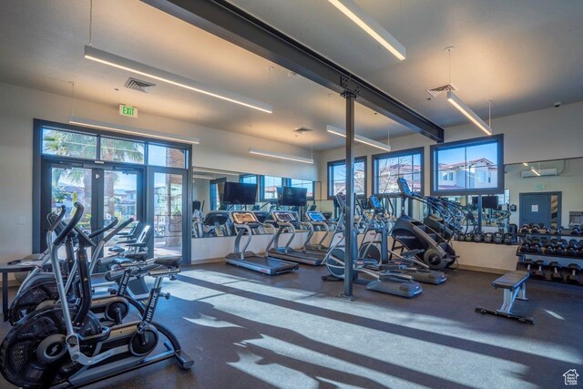 3780 Arcadia Dr Unit 53, Santa Clara, UT 84765 - workout area featuring plenty of natural light