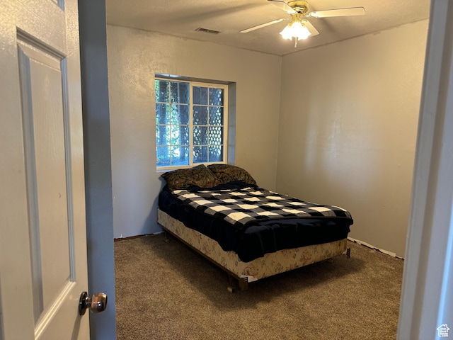 1777 W Palmyra Dr, Palmyra, UT 84660 - bedroom featuring carpet floors and a ceiling fan