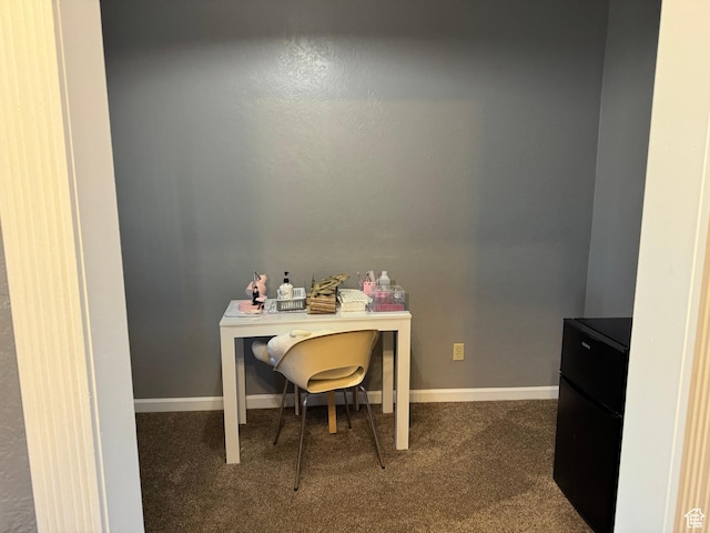 1777 W Palmyra Dr, Palmyra, UT 84660 - home office featuring carpet flooring and baseboards