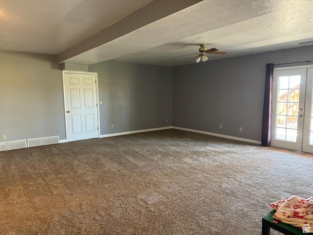 1777 W Palmyra Dr, Palmyra, UT 84660 - carpeted spare room with a ceiling fan and baseboards