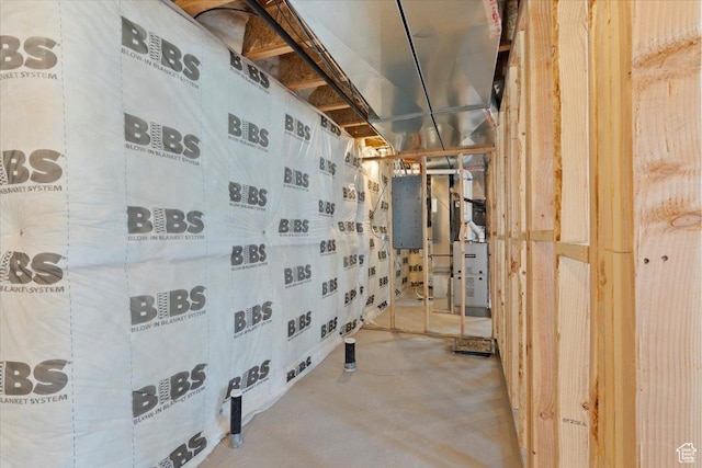 12361 S Xander Ln, Herriman, UT 84096 - bathroom featuring concrete flooring and heating unit