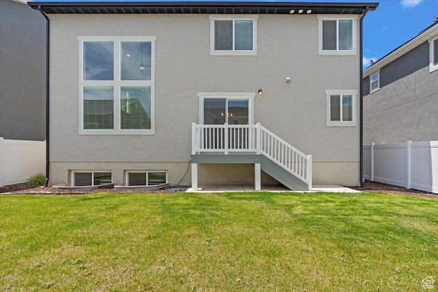 12361 S Xander Ln, Herriman, UT 84096 - rear view of property with stucco siding