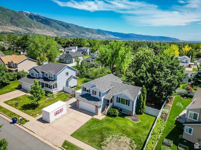 524 E 1200 S, Kaysville, UT 84037 - aerial perspective of suburban area with mountains