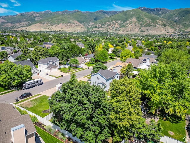 524 E 1200 S, Kaysville, UT 84037 - aerial view of residential area featuring a mountainous background