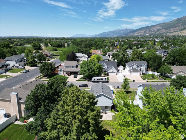 524 E 1200 S, Kaysville, UT 84037 - aerial perspective of suburban area featuring a mountainous background