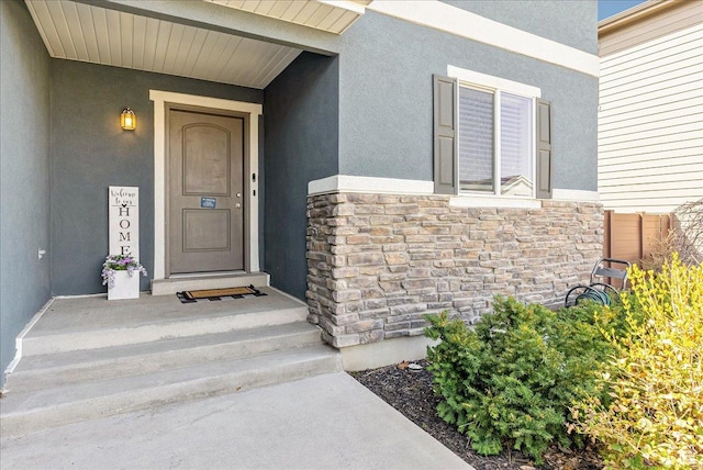 204 E 460 N, Vineyard, UT 84059 - entrance to property with stone siding and stucco siding