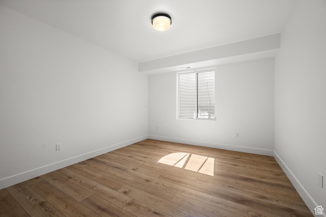 5472 N Valley View Rd W, Lehi, UT 84043 - empty room featuring baseboards and wood finished floors