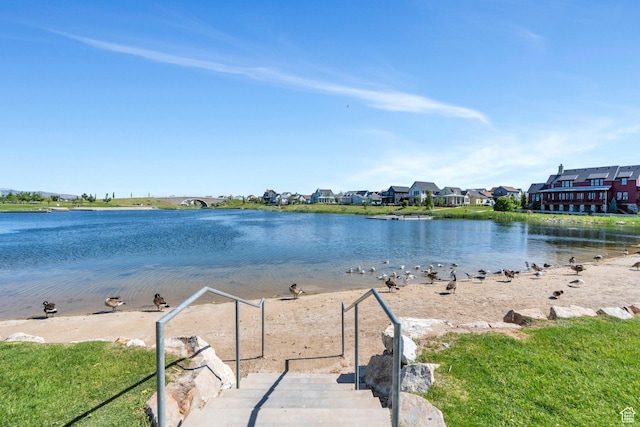 10764 S Felicity Ct, South Jordan, UT 84009 - water view with nearby suburban area
