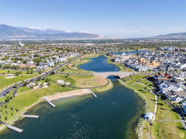 10764 S Felicity Ct, South Jordan, UT 84009 - view of property location with a water and mountain view and nearby suburban area