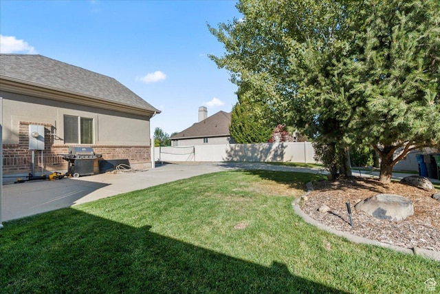521 W Western Dr S, Kaysville, UT 84037 - view of yard with a patio