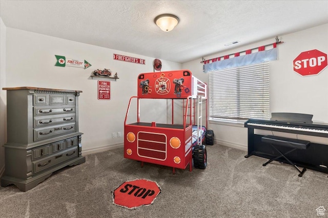 521 W Western Dr S, Kaysville, UT 84037 - bedroom featuring carpet flooring, baseboards, and a textured ceiling