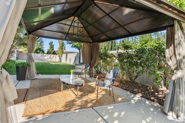 521 W Western Dr S, Kaysville, UT 84037 - view of patio / terrace featuring a gazebo