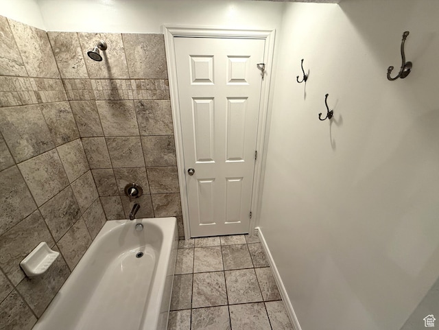 206 E Handcart Way, Sandy, UT 84070 - bathroom featuring tub / shower combination and baseboards