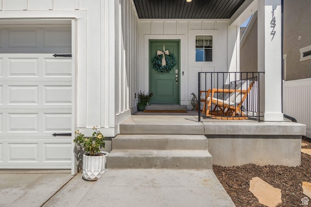 1477 S 3750 E, Spanish Fork, UT 84660 - entrance to property featuring a garage and board and batten siding