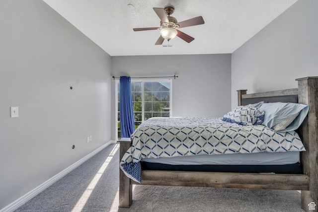 1292 W Dallin Dr N, Pleasant Grove, UT 84062 - carpeted bedroom featuring baseboards and ceiling fan
