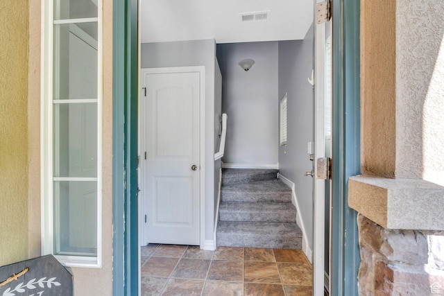 1292 W Dallin Dr N, Pleasant Grove, UT 84062 - staircase with carpet flooring and baseboards