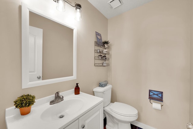 4234 W Swensen Farm Dr S, Riverton, UT 84096 - half bathroom featuring vanity and toilet