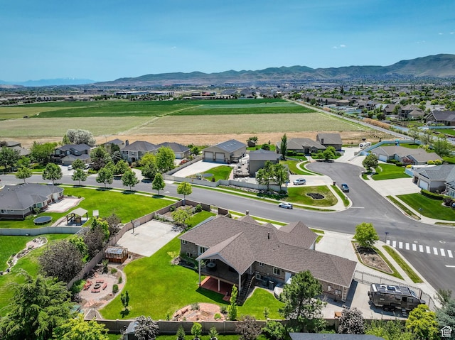 4234 W Swensen Farm Dr S, Riverton, UT 84096 - aerial perspective of suburban area with mountains