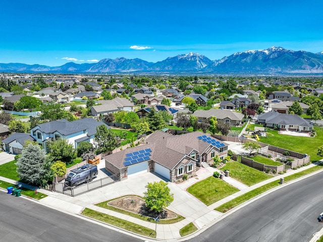 4234 W Swensen Farm Dr S, Riverton, UT 84096 - aerial perspective of suburban area with a mountainous background