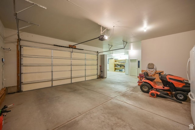 4234 W Swensen Farm Dr S, Riverton, UT 84096 - garage featuring a garage door opener